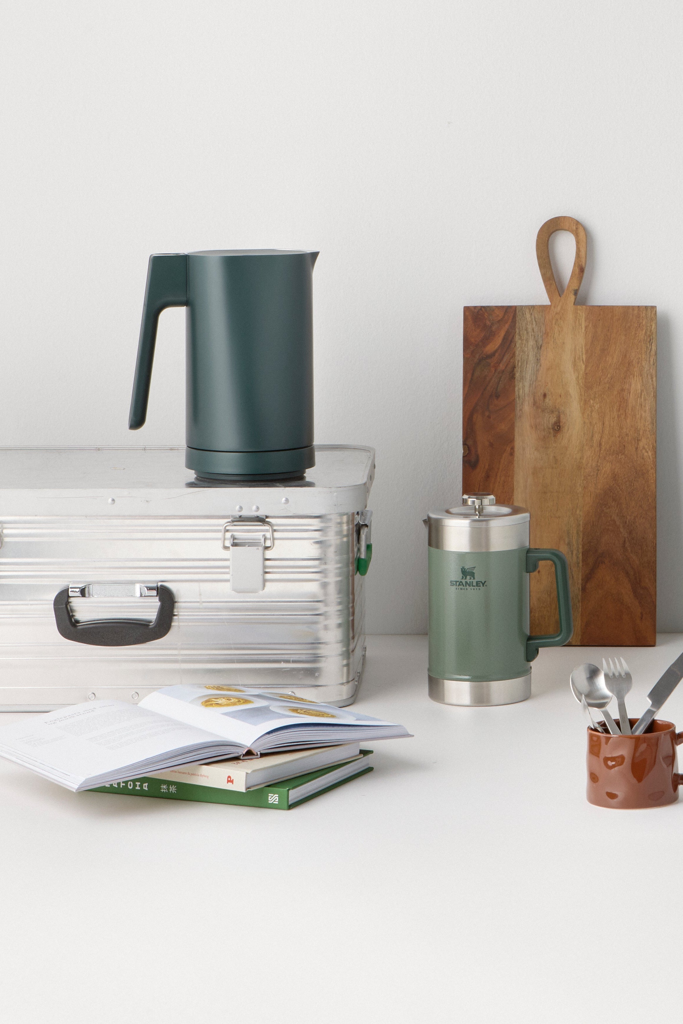 Elkedel, grøn - 1,2 L